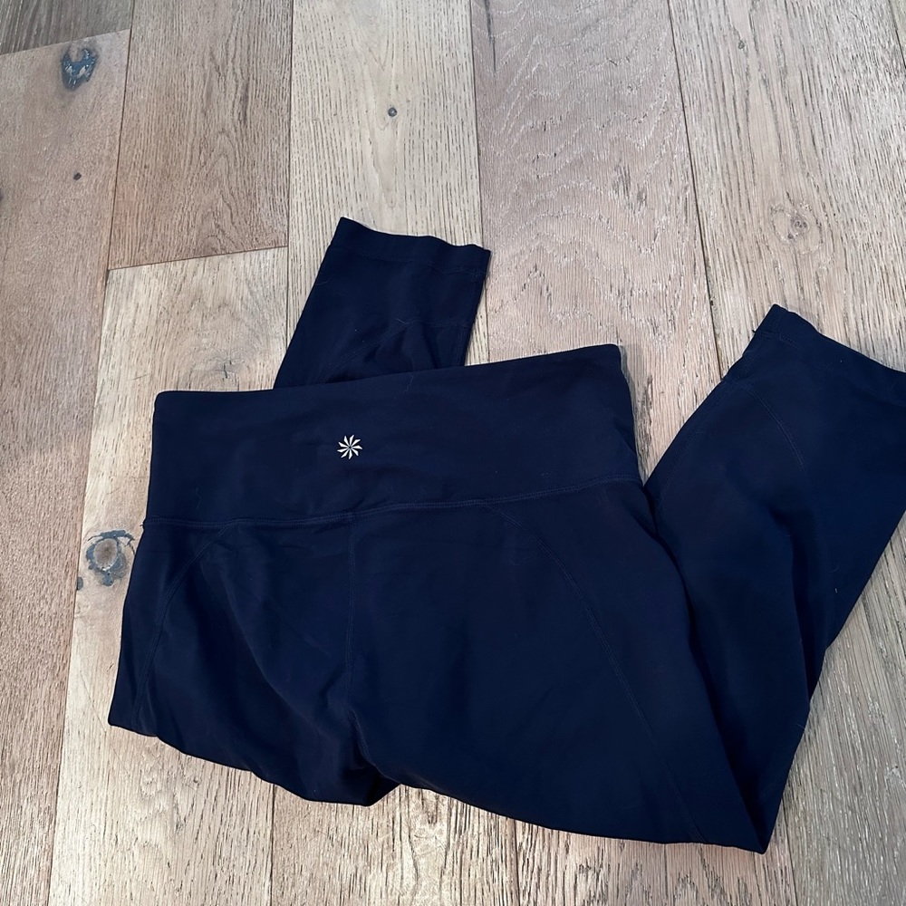 Navy blue athleta leggings